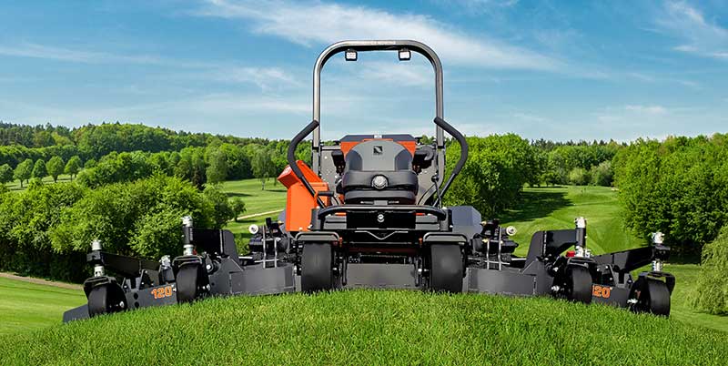 Lastec's new WZ1000 zero turn mower can cover up to 8.73 acres an hour, according to the company. (Photo: Lastec)