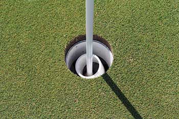 Superintendents have devised different ways to make the greens “hands free.” (Photo: Golfdom Staff)