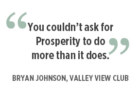 Bryan Johnson, Valley View Club Quote