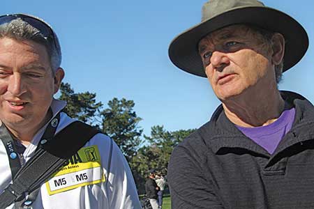 Seth Jones and Bill Murray (Photo: Sean Ipford)