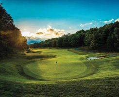 This photo was taken behind No. 10 on the Premier course. (Photo: Treetops Resort)