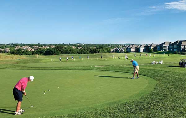 Practice facility at Creekmoor GC (Photo: Creekmoor GC)