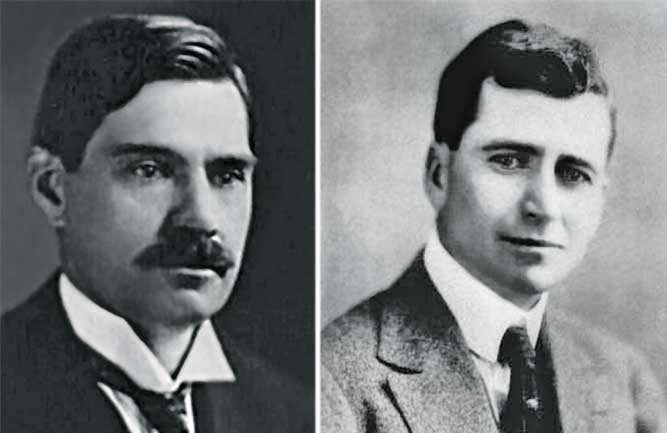 Charles V. Piper, Ph.D., and Russell A. Oakley, Ph.D. (Photo courtesy of USGA Green Section)