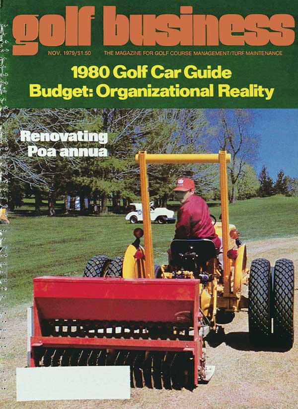 November 1979 cover (Photo: Golfdom archives)