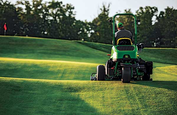 John Deere mower in action (Photo: John Deere)