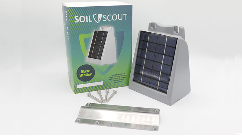 Soil Scout's new off-grid capable BST200 Base Station. (Photo: Soil Scout)