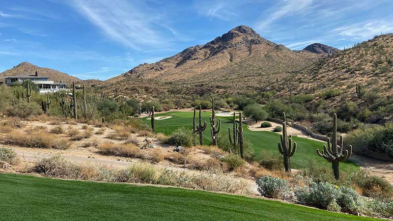 Troon Country Club's $4.6 million, seven-month renovation included greens resurfacing, bunker renovations and an update to the course's irrigation system. (Photo: Troon)