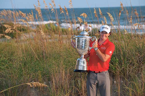 Rory McIlroy after an eight-stroke victory at the Ocean Course in 2012. (Photo: PGA of America)