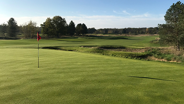 The New Course was created by globally acclaimed golf architect Gil Hanse, who authored world top-100 courses Castle Stuart and Ohoopee Match Club as well as the 2016 Rio Olympic Course. (Photo courtesy of Les Bordes Golf Club)