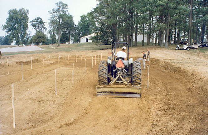 Even properly constructed greens can fail if the architecture does not provide a good growing environment and adequate hole locations. (Photo: Jim Moore)