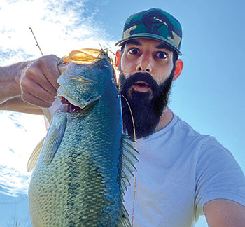 A moment of clarity while fishing on the Ohio River kick-started Zach Ferone’s recovery. (Photo: Zach Ferone)