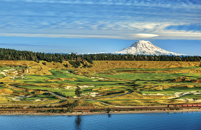 The GreenKeeper app’s technology helps keep Chambers Bay GC in University Place, Wash., in pristine condition. (Photo: MillerBrown Photography)