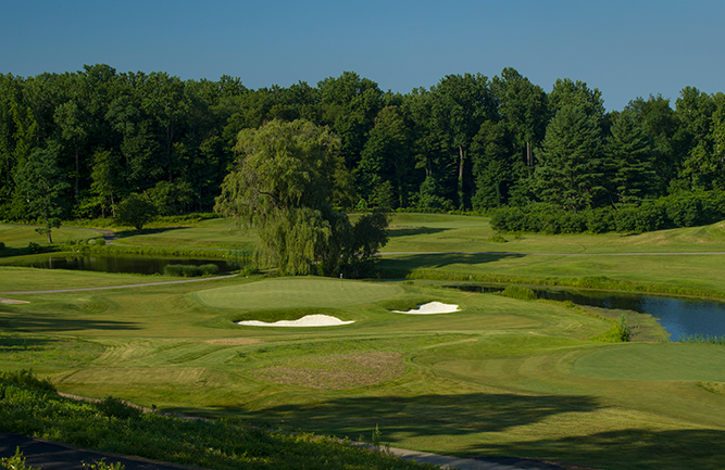 Hole No. 17 at The Summit Club at Armonk. (Photo courtesy of Jim Krajicek)