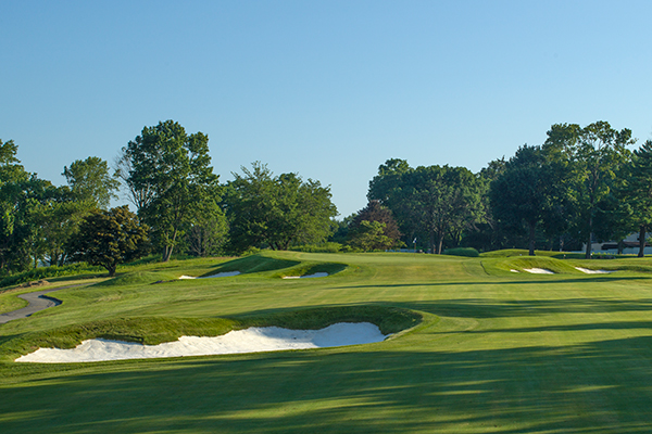 Hole No. 18 at The Summit Club at Armonk. (Photo courtesy of Jim Krajicek)