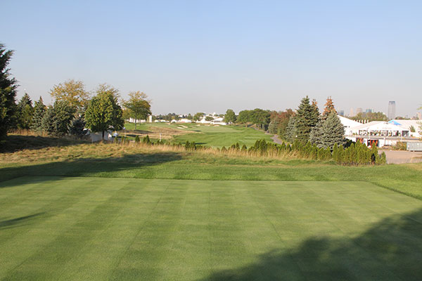 Liberty National GC during the 2017 President's Cup (Photo: Golfdom Staff)