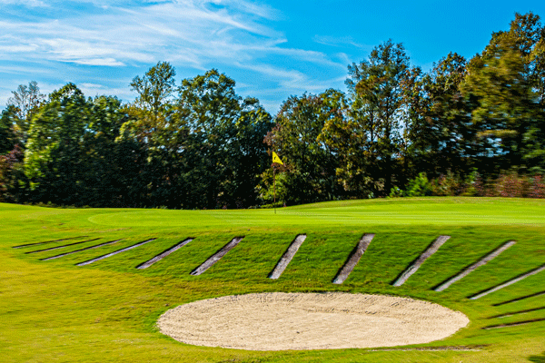 Hole No. 14 at Cutalong. (Photo courtesy of Mike Klemme)