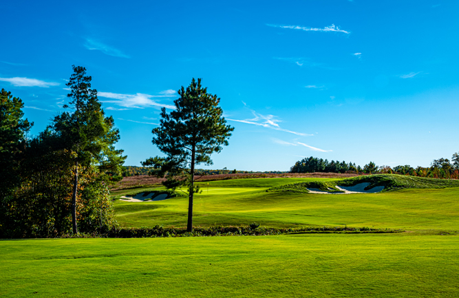 Hole No. 15 at Cutalong. (Photo courtesy of Mike Klemme)