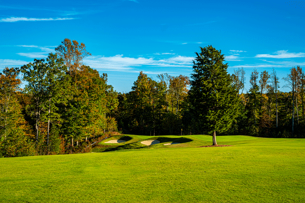 Hole No. 1 at Cutalong. (Photo courtesy of Mike Klemme)