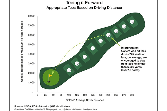 Tee it Forward (Chart: National Golf Foundation)