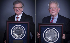 Photo: Mark Hoban (left) and Buck Workman