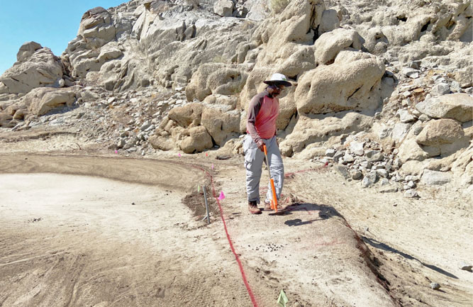 Construction in full swing at PGA West. (Photo: Heritage Links)