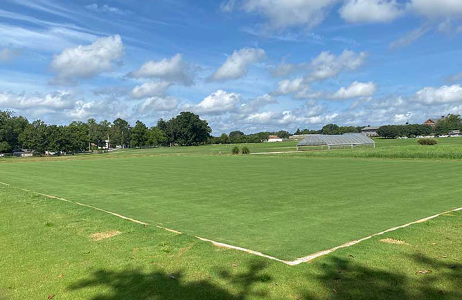 The completed golf green at the UGA Griffin campus. (Photo: Ashley Biles/UGA-Griffin)