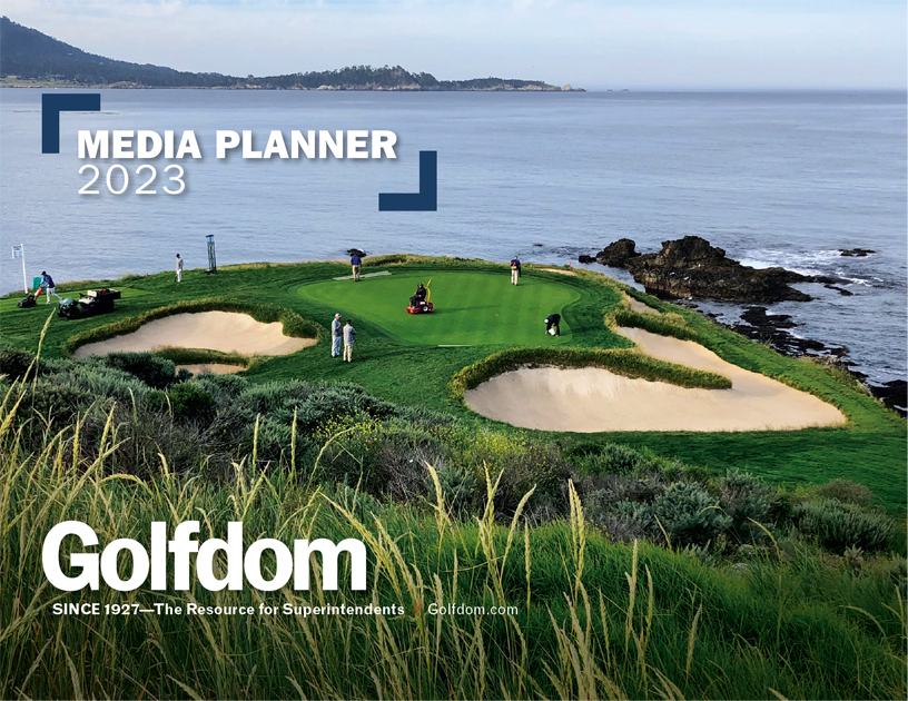 Golfdom 2023 Media Planner Cover