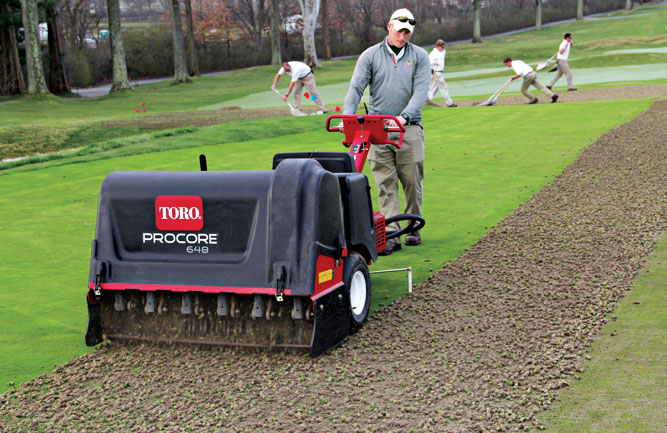 Procore 648 aerator from Toro