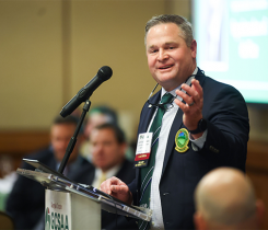 The Georgia Golf Course Superintendents Association named Scott Griffith its superintendent of the year. (Photo: Justin Wojtczak)