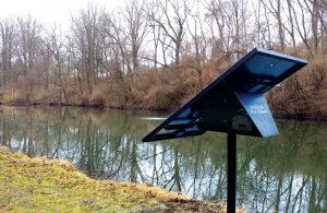 Superintendent Derrick Wozniak says the PondHawk system helped eliminate an “unbearable” smell from an irrigation pond. (Photo: Pondhawk)