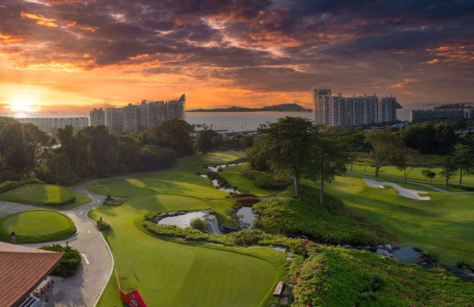 The Tanjong course at Sentosa GC hosted the 15th edition of the HSBC Women's World Championship. (Photo: Sentosa GC)