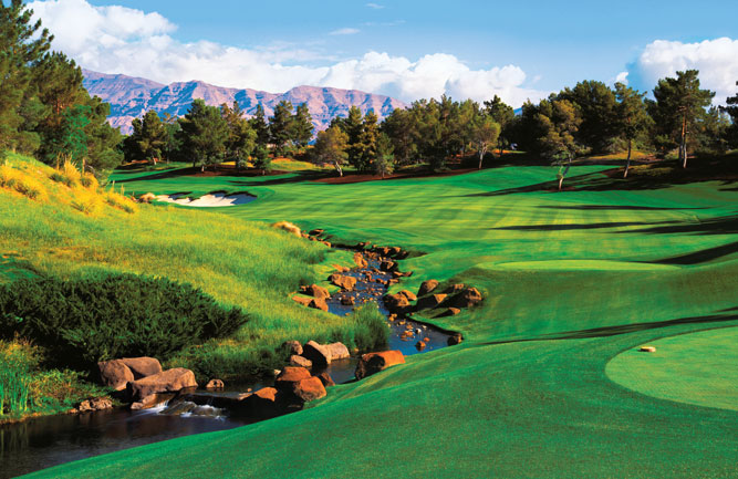 Blistering temperatures alongside poor water and soil quality are just a handful of challenges that Shadow Creek presents to Superintendent Greg Niendorf and his crew. (Photo: MGM Resorts International)