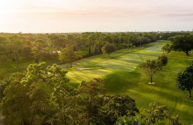 Hole 13 at Boca Woods CC. (Photo: Boca Woods CC)