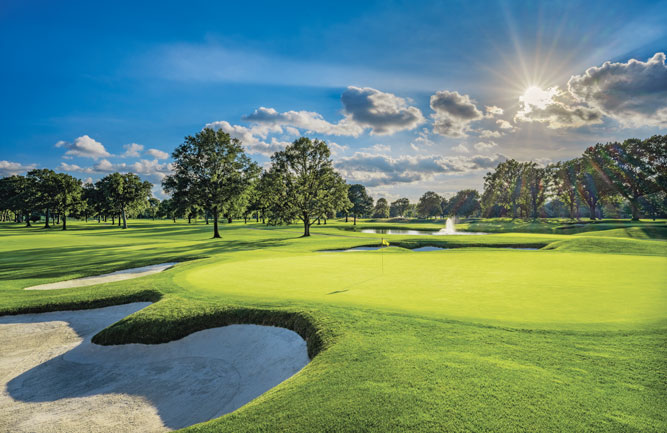 Michael J. Brunelle, CGCS, and his crew at Upper Montclair CC in Clifton, N.J., worked on short notice to get their course ready for the 2022 Cognizant Founders Cup. This year, they’ll have a much longer head start. (Photo: Upper Montclair CC)