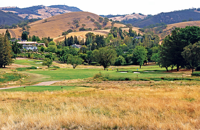 In conjunction with drought-tolerant turfgrass, more native areas are a potential solution to water usage concerns. (Photo: USGA)