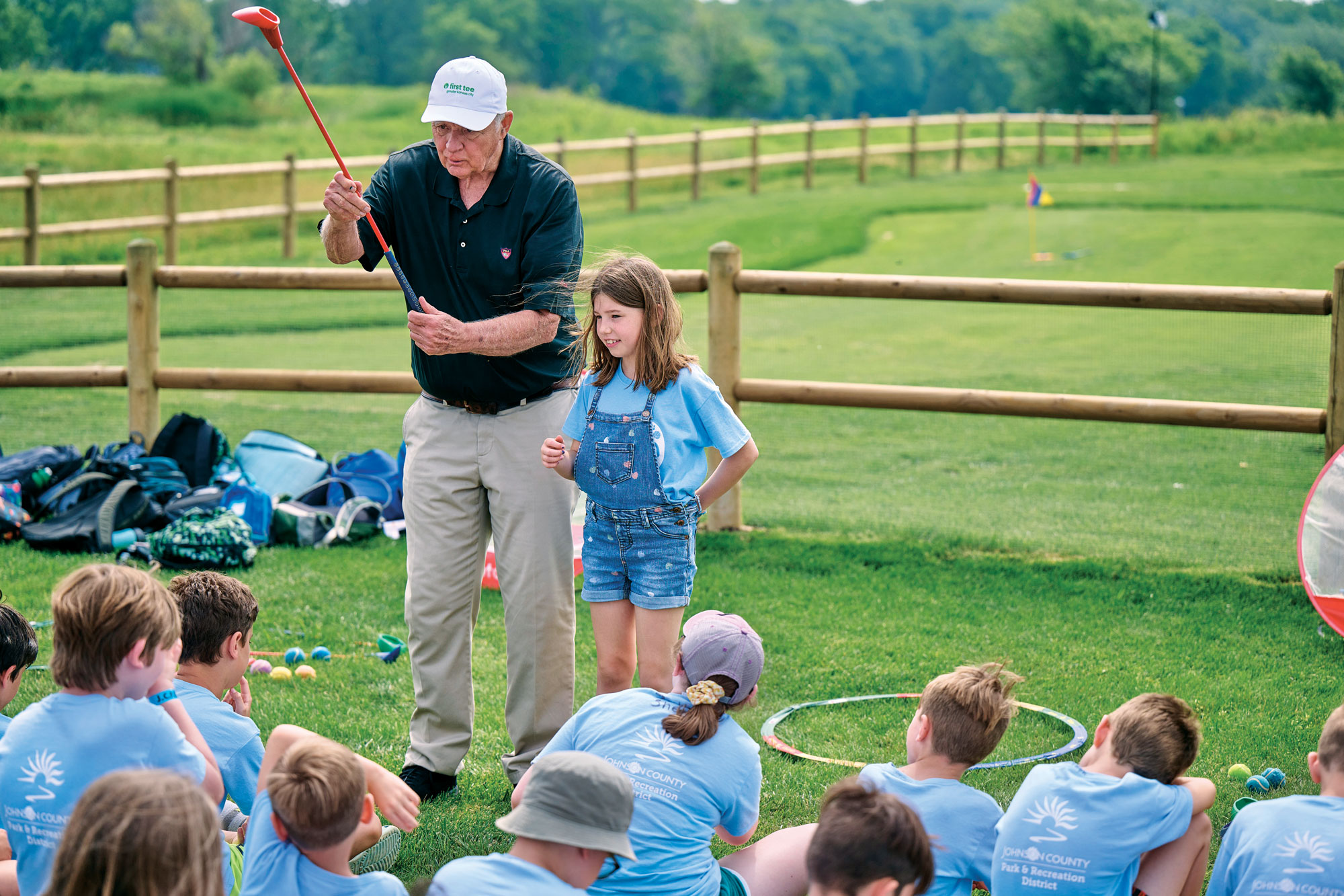 The addition of the Wee Links course gives the busloads of kids that regularly arrive at Heritage Park a fun, convenient place to learn the game. (Photo: Earl Richardson)