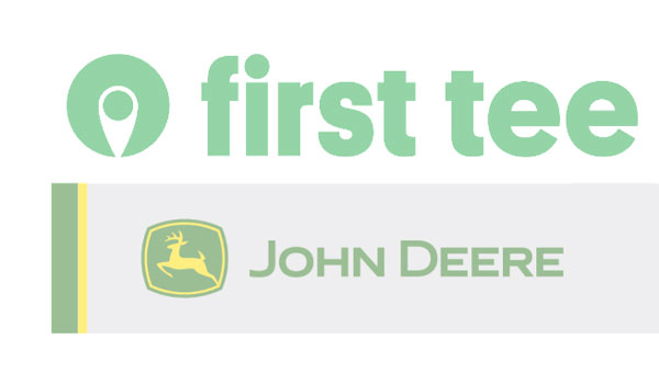 Logos: First Tee, John Deere