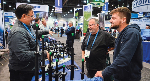 Event organizers offer plenty of opportunities to network at the 2023 Irrigation Show and Education Week in San Antonio. (Photo: Irrigation Association)