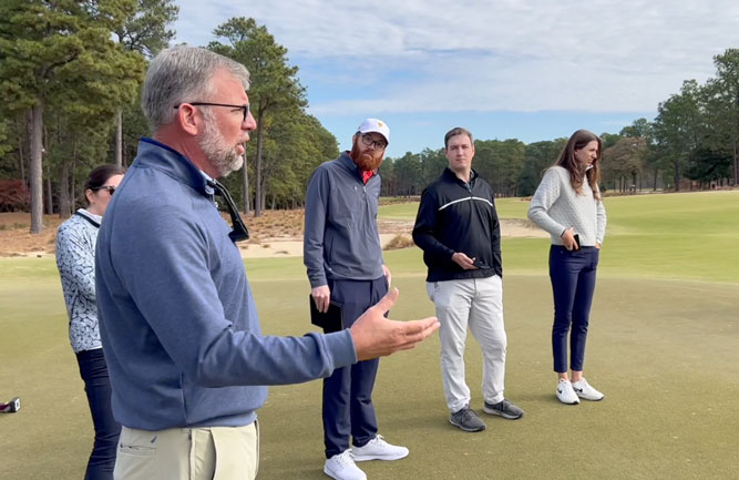 Screencap: Golfdom staff