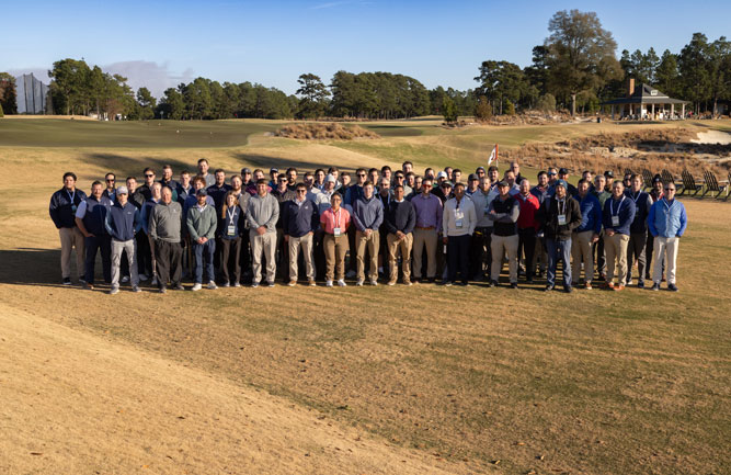 Assistant Superintendents from across the country convened at Pinehurst Resort for the 18th annual Green Start Academy (Photo: John Deere)