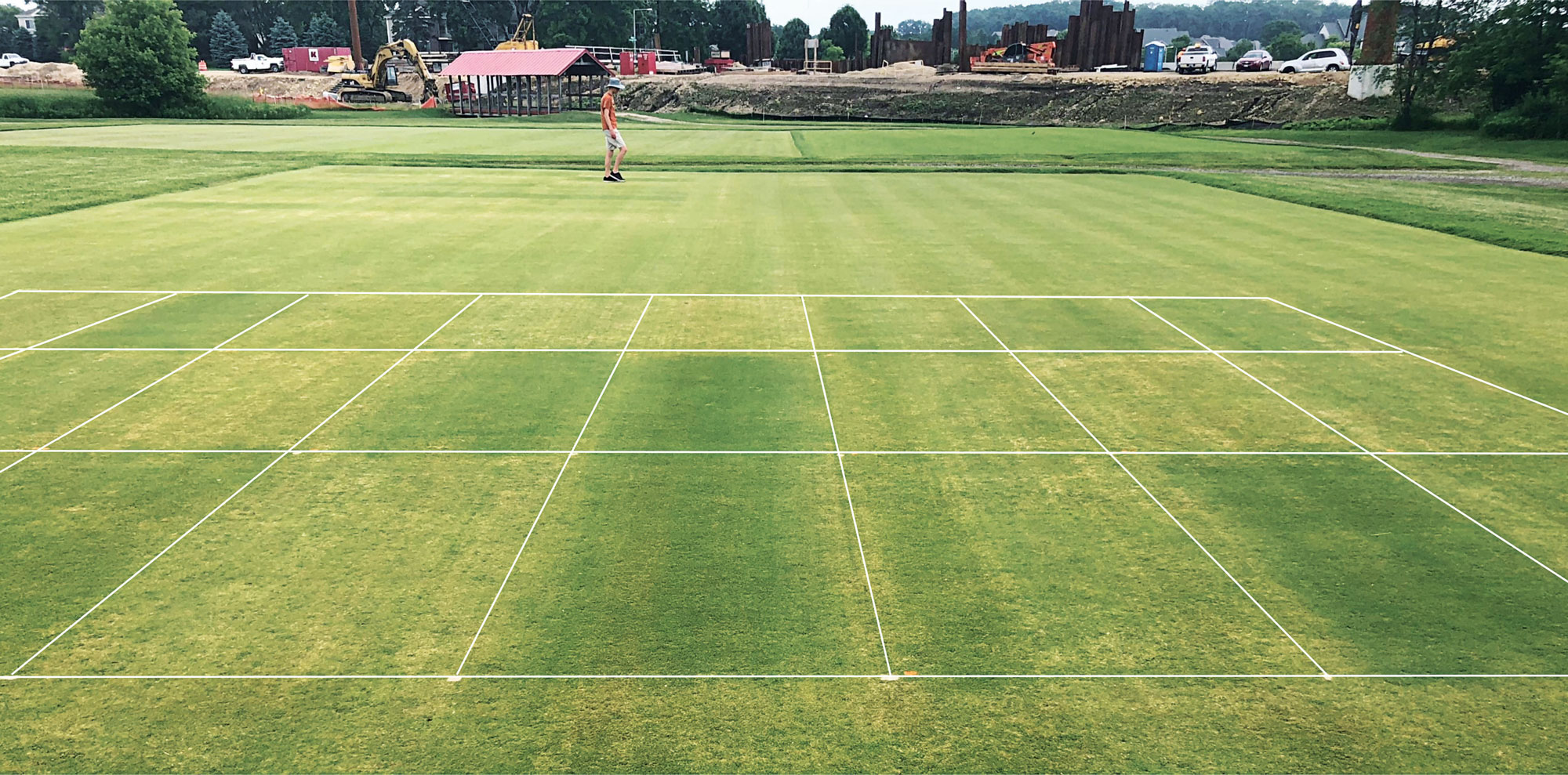 Nitrogen is the main factor controlling tissue nitrogen content in creeping bentgrass compared to weather, irrigation and foot traffic. (Photo: Qiyu Zhou and Douglas J. Soldat)