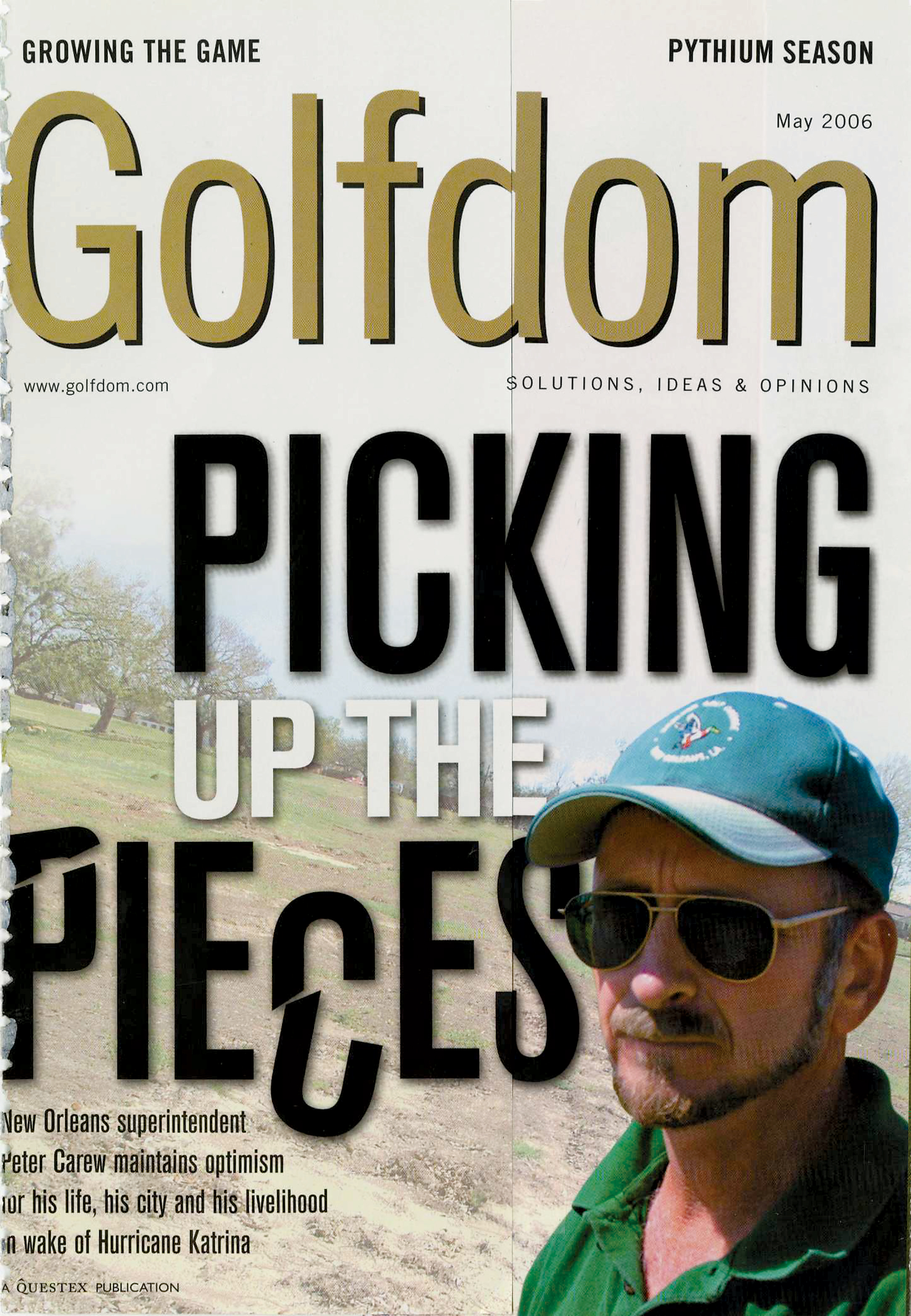 Golfdom May 2006 cover.