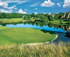 Three separate Greg Norman-designed nine-hole courses make up the 27-hole layout at TPC Sugarloaf. (Photo: Kyle Worthy)