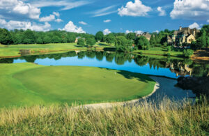 Three separate Greg Norman-designed nine-hole courses make up the 27-hole layout at TPC Sugarloaf. (Photo: Kyle Worthy)