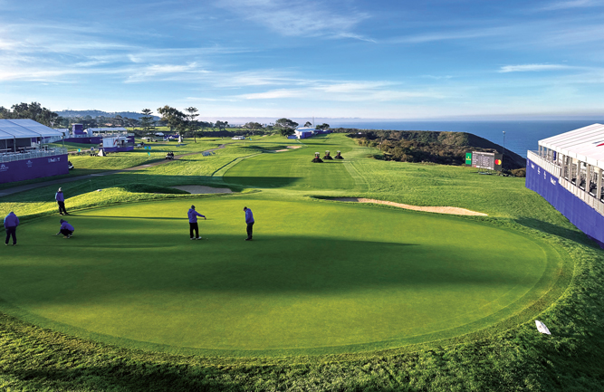 Torrey Pines’ South Course has hosted a pair of majors, including Tiger Woods’ last U.S. Open win in 2008 and John Rahm’s first major victory in 2021. (Photo courtesy of Devin Cullen)