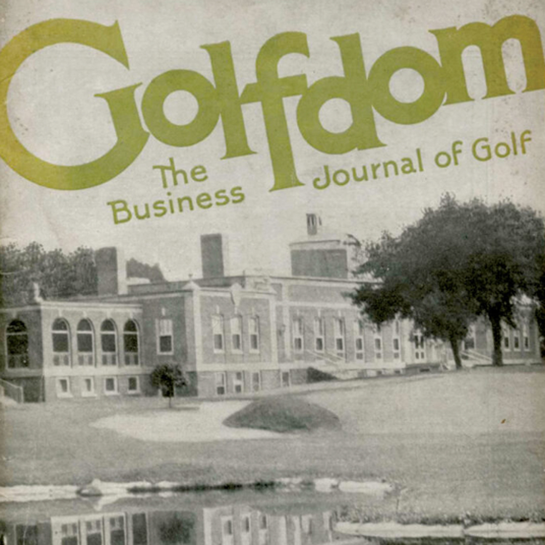 Photo: Golfdom archive