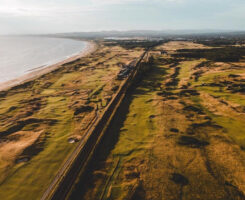 The GEO Certified Dundonald Links, host of the 2024 ISPS HANDA Women's Scottish Open. (Photo: IMG Golf Image)