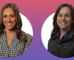 Karlee Kitchel (left) and Lindsay Hoffman Chappell, Ph.D. (Photo: Envu)