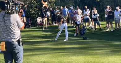 Long Drive Champion Kyle Berkshire at the Creator Classic at TPC Sawgrass (Photo: Golfdom staff)