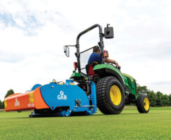 Thatch control is crucial on golf course greens to help ensure a firm and fast playing surface year round Photo: STEC